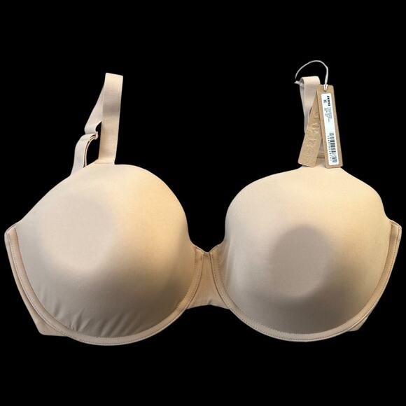 NWT SKIMS Fit Everybody T-Shirt Bra in Clay Size 34H by Kim Kardashian - Picture 4 of 6